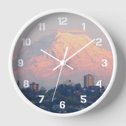 Mount Rainier Alpenglow Landschap (Voorkant)