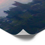 Mount Rainier Alpenglow Landschap Poster (Hoek)