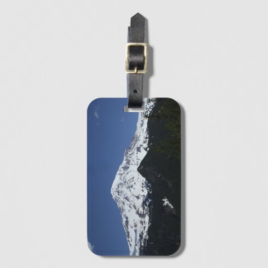 Mount Rainier Bagagelabel / Kaart Slot (Voorkant (verticaal))