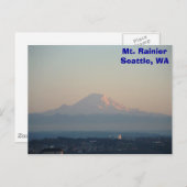 Mount Rainier Briefkaart (Voorkant / Achterkant)
