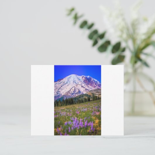 Mount Rainier Briefkaart (Staand voorkant)
