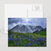 Mount Rainier-briefkaart Briefkaart (Voorkant / Achterkant)