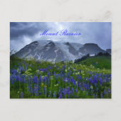 Mount Rainier-briefkaart Briefkaart (Voorkant)