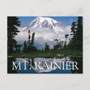 Mount Rainier   Dank je Briefkaart