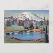 MOUNT RAINIER DOOR SHARON SHARPE BRIEFKAART (Voorkant)