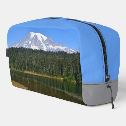 Mount Rainier en het Schilderachtig meer Toilettasje (Rechterhoek)