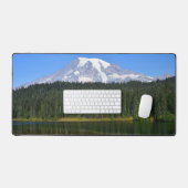Mount Rainier en Lake Landscape Bureaumat (Keyboard & Muis)
