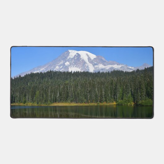 Mount Rainier en Lake Landscape Bureaumat (Voorkant)
