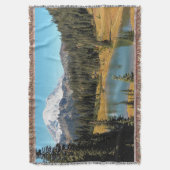 Mount Rainier en Tipsoo Lake Landscape Deken (Voorkant Verticaal)