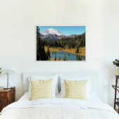 Mount Rainier en Tipsoo Lake Landscape Perfect Poster