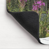 Mount Rainier en Wildflower Schilderachtig Landsch Muismat (Hoek)