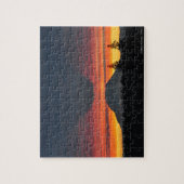 Mount Rainier en zijn schaduw Legpuzzel (Verticaal)