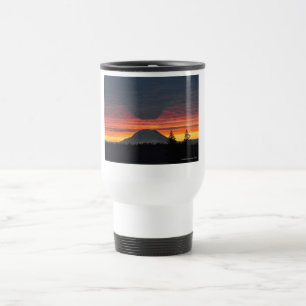 Mount Rainier en zijn schaduw Reisbeker