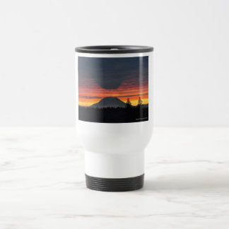 Mount Rainier en zijn schaduw Reisbeker