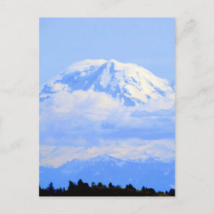 Mount Rainier Feestdagenkaart