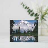 Mount Rainier | Gefeliciteerd Briefkaart (Staand voorkant)
