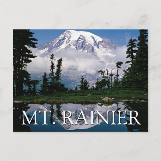 Mount Rainier | Gelukkige verjaardag Briefkaart (Voorkant)