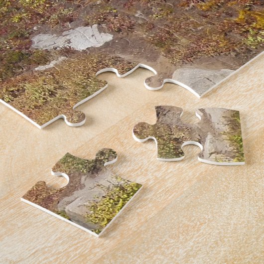 Mount Rainier herfst kleur landschap Legpuzzel (Zijkant)