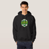 Mount Rainier Hiking Cycling Skiing Camping Washin Hoodie (Voorkant volledig)