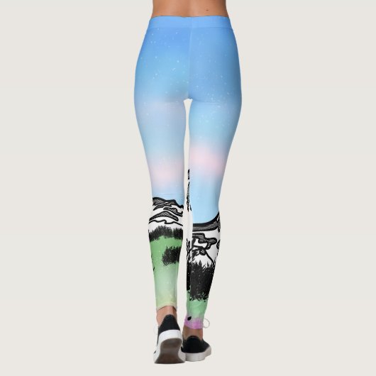 Mount Rainier Jackson Hole Leggings (Achterkant)