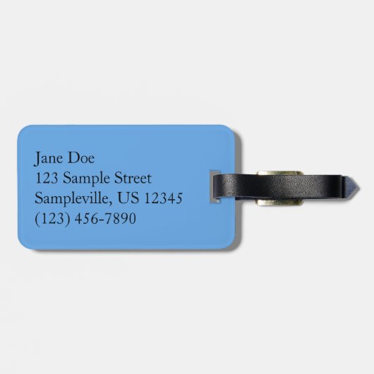 Mount Rainier Lake Reflectie met Wildflower Bagagelabel (Achterkant horizontaal)