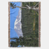 Mount Rainier Lake Uitzicht Landscape Deken (Voorkant Verticaal)