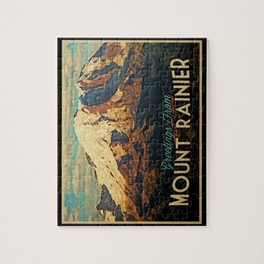 Mount Rainier Legpuzzel (Verticaal)