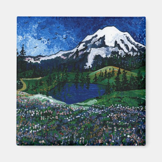 Mount Rainier Magneet (Voorkant)