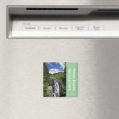 Mount Rainier met Waterfall Magnet (Insitu (Vaatwasser))