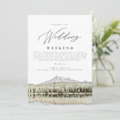 MOUNT RAINIER Mountain Weddenschap Welkomstroute Kaart (Staand voorkant)