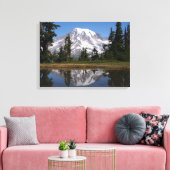 Mount Rainier, Mt. Rainier National Park, WA Canvas Afdruk (Insitu (Woonkamer))