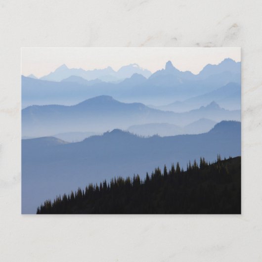 Mount Rainier Nationaal Park | Cascade Mountains Briefkaart (Voorkant)