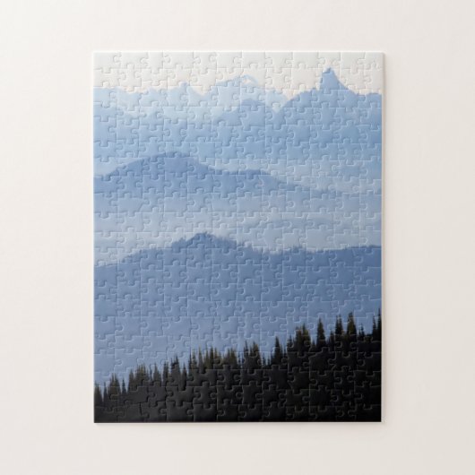 Mount Rainier Nationaal Park | Cascadegebergte Legpuzzel (Verticaal)