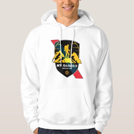 Mount Rainier Nationaal Park Hoodie (Voorkant)