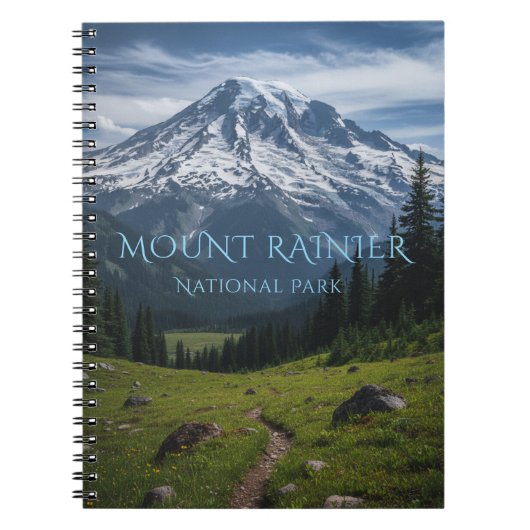 Mount Rainier Nationaal Park | Washington Reis Notitieboek (Voorkant)