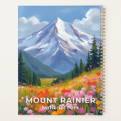 Mount Rainier Nationaal Park | Washington Reis Planner (Achterkant)