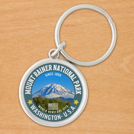 Mount Rainier National Park – Adventure Souvenir Sleutelhanger