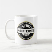 Mount Rainier National Park Alpine Logo Koffiemok (Links)