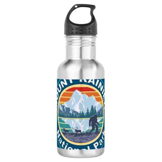 Mount Rainier National Park Bigfoot Waterfles (Voorkant)