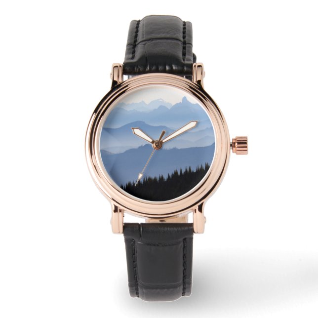 Mount Rainier National Park | Cascadegebergte Horloge (Voorkant)
