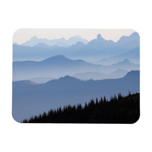 Mount Rainier National Park | Cascadegebergte Magneet (Horizontaal)