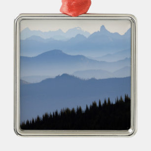 Mount Rainier National Park   Cascadegebergte Metalen Ornament