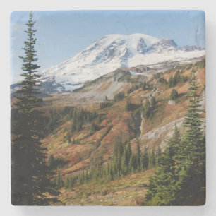 Mount Rainier National Park, herfst Stenen Onderzetter