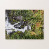 Mount Rainier National Park, herfststroom Legpuzzel (Horizontaal)