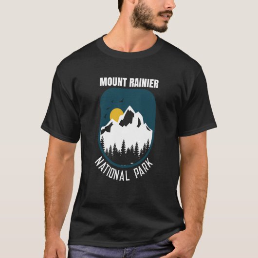 Mount Rainier National Park Hiking Vacation  9 T-shirt (Voorkant)