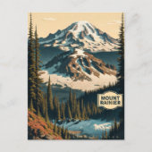 Mount Rainier National Park in Washington Briefkaart (Voorkant)