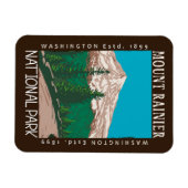 Mount Rainier National Park  Magneet (Horizontaal)