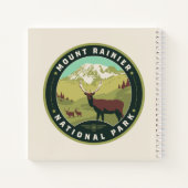 Mount Rainier National Park Notitieboek (Achterkant)