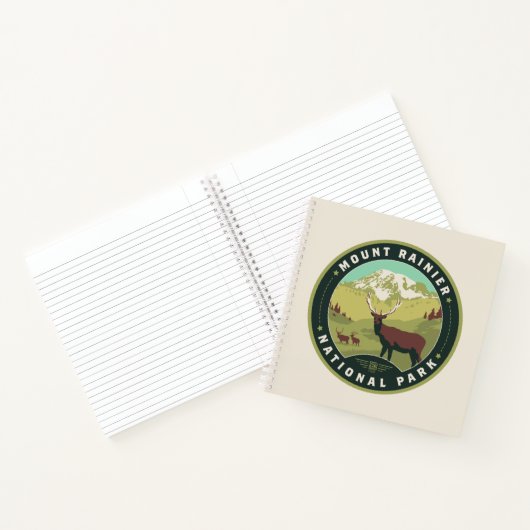 Mount Rainier National Park Notitieboek (Binnen)