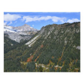Mount Rainier National Park Scenic Canyon Foto Afdruk (Voorkant)